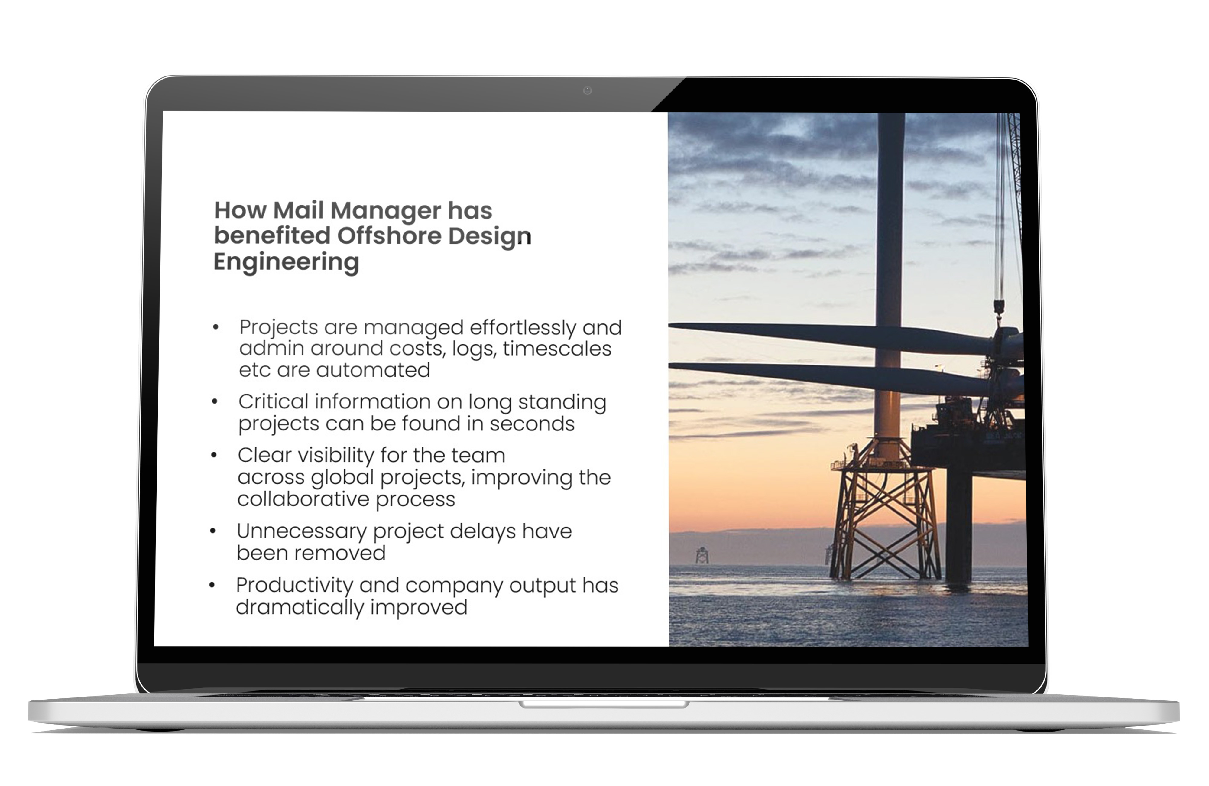 How Mail Manager has benefited Offshore Design Engineering_